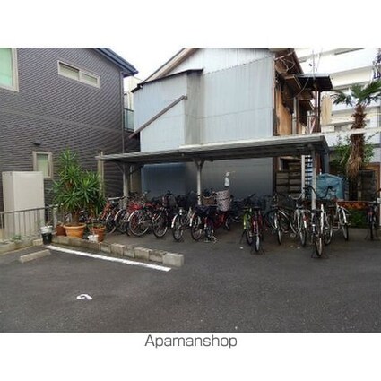 サンハイツ睦[1K/22.3m2]のエントランス