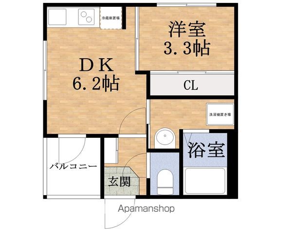 HARMONY TERRACE千林大宮の間取り写真