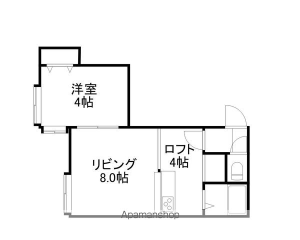 ノースソニア115の間取り写真