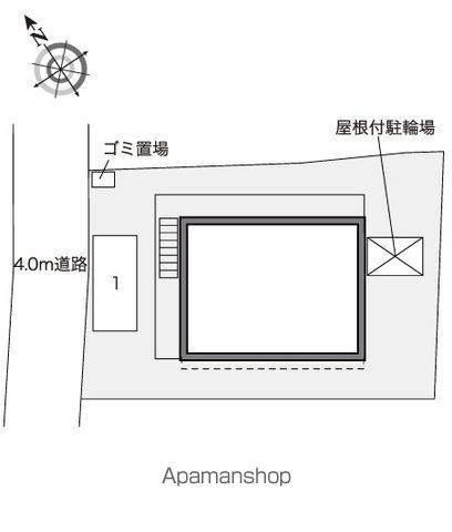 レオパレス下手ヶ久保 103 ｜ 神奈川県鎌倉市極楽寺１丁目10-6（賃貸アパート1K・1階・23.18㎡） その3