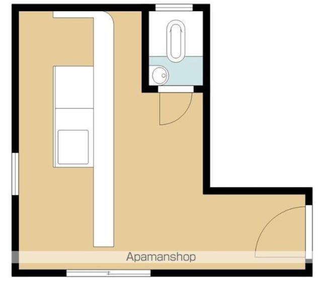 分銅ビル[店舗/22.47m2]の間取図