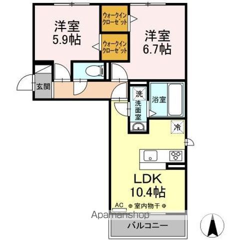 LE CIELの間取り写真