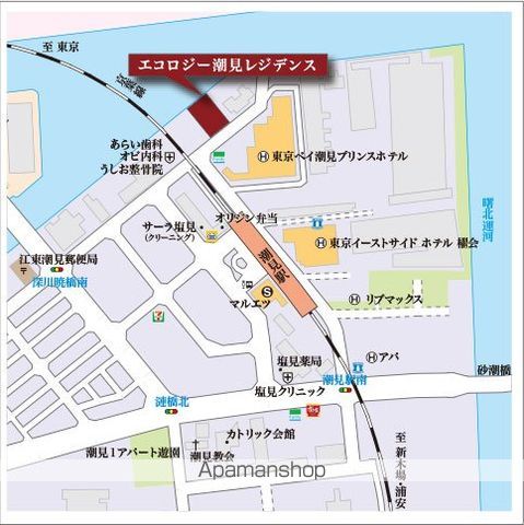 エコロジー潮見レジデンスの内装写真