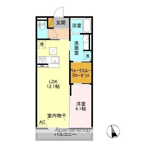 ルミエールクレストの間取り写真