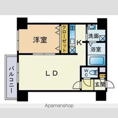 LEVANTE元町の間取り写真