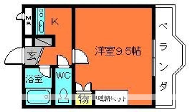 グレースビュー壱番館の間取り写真