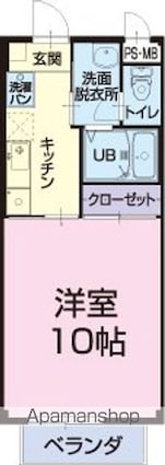 Ｚｅｒｏ[1K/30.94m2]の間取図