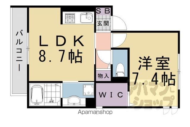 シャンポール雅の間取り写真