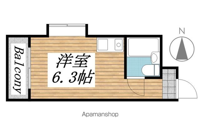 世田谷区羽根木のマンションの間取り