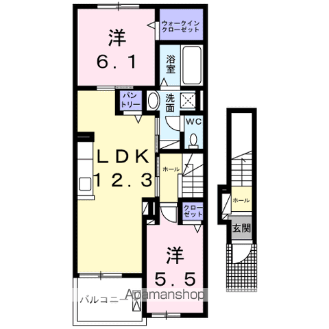 サリーレⅢの間取り
