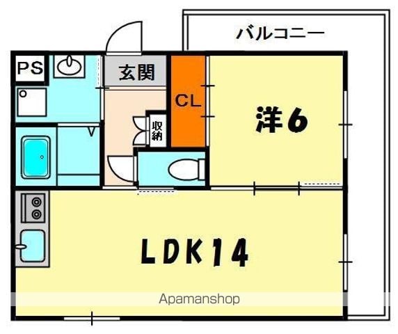 リッツ五月田の間取り写真