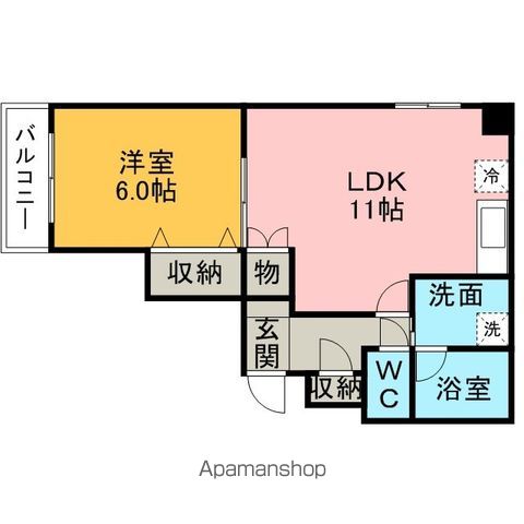 ソレイユコート東町の間取り