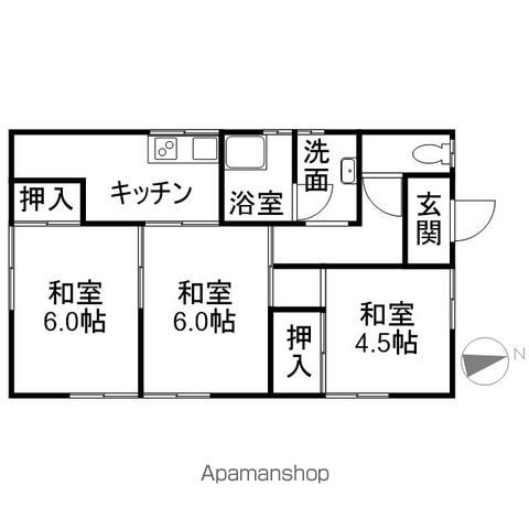 佐藤下川貸家Ｂのイメージ