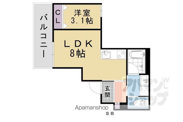 ALEGRIA瀬田の間取り写真