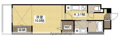 第２５やたがいビル[1K/33.61m2]の間取図