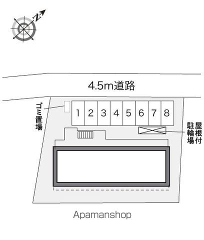 レオパレスグリーン 205 ｜ 東京都調布市深大寺南町５丁目31-1（賃貸アパート1K・2階・23.18㎡） その12