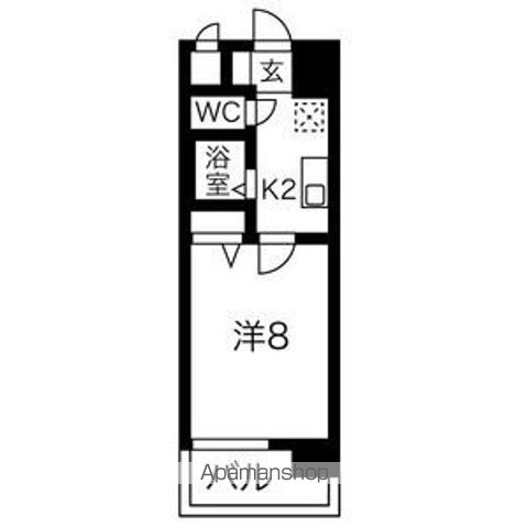 ヒルズ新栄の間取り写真