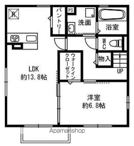 取手市 2階建 築13年の間取り写真