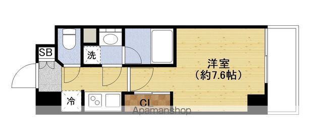 THE MUTUAL 江坂の間取り写真