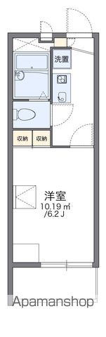 【レオパレスシャンテ三国本町の間取り】