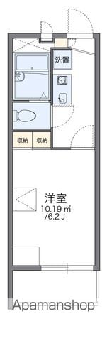 レオパレスシャンテ三国本町の間取り