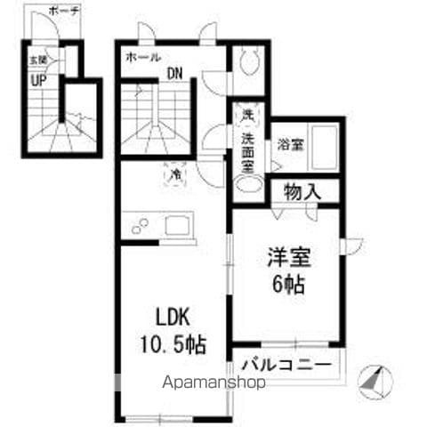 ハイム コルヌイエ A棟の間取り写真