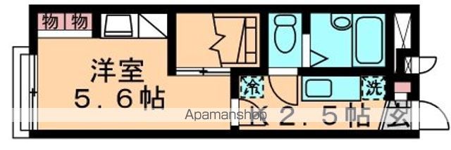 レオパレスシャンブル参番館の間取り写真