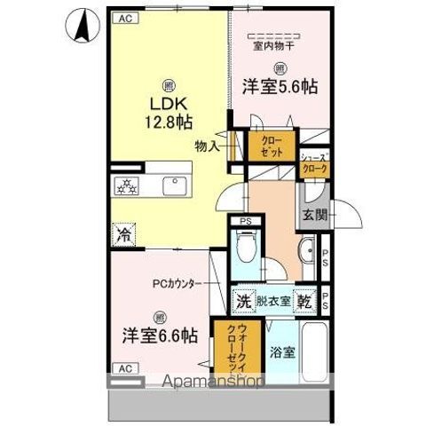 DーROOM御厨中の間取り写真
