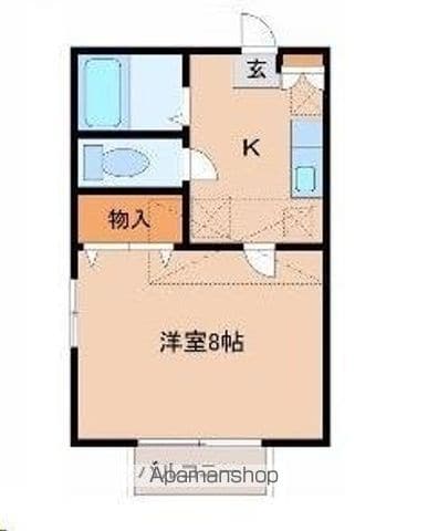 VINO若林の間取り写真