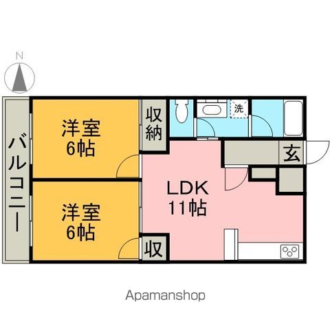 DOMUS21の間取り写真