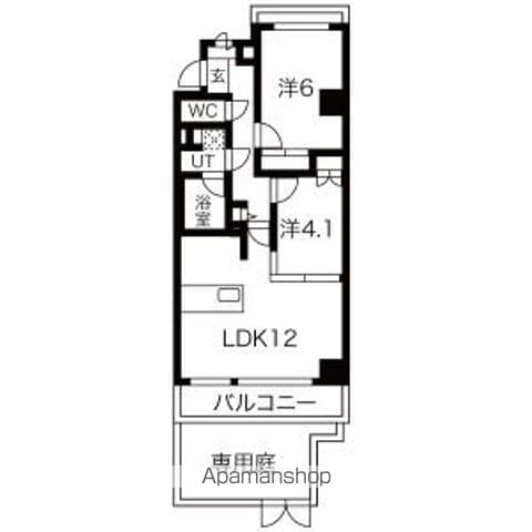 【エルフォルテ東日暮里の間取り】