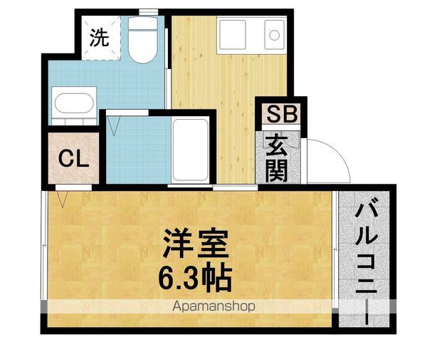SQUARE9豊中の間取り写真