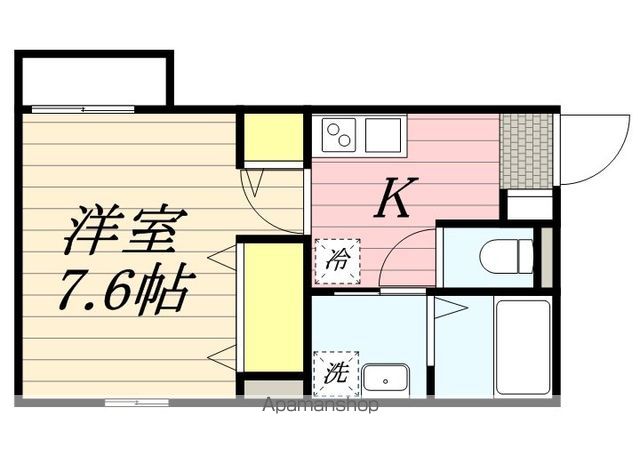 クオーレ薬円台の間取り写真