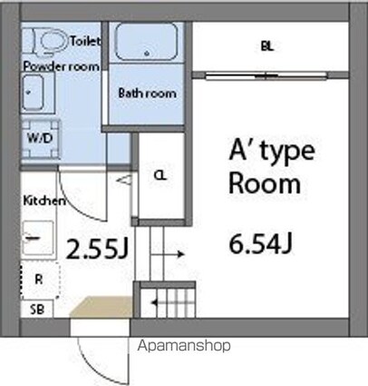 Ｇｒｅｅｎ　Ｈｉｌｌｓ　Ｋｉｔａｙａｍａ[1K/21.06m2]のその他内装2
