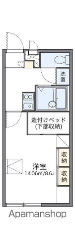 レオパレスガーデンハウスの間取り写真