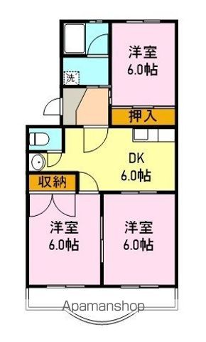 プラスパァエムの間取り写真