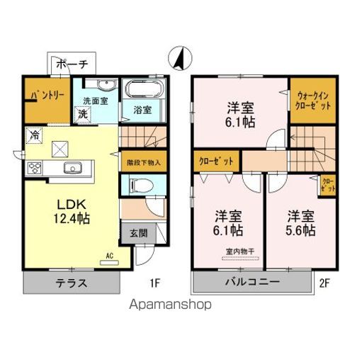 LE GRAND AMENITY HILL WESTの間取り写真