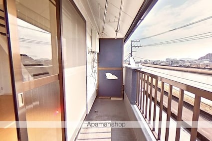 アバンギャルド・リビエール[1K/23.18m2]のバルコニー