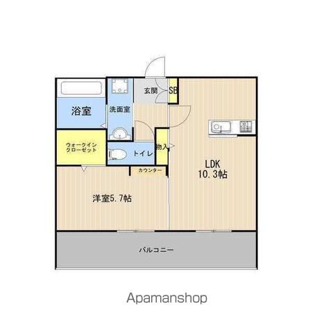 セキュレア合志の間取り写真