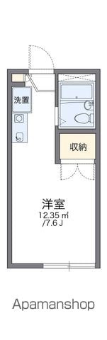 レオパレスこうべ山手の間取り写真