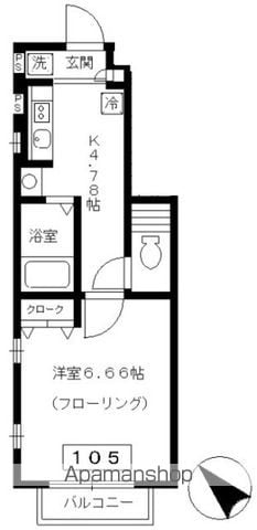 白山ヒルズの間取り写真