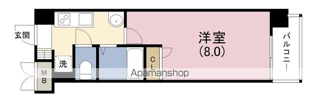 CITY SPIRE北梅田の間取り写真