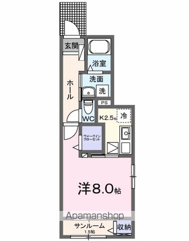 アヴニールの間取り写真