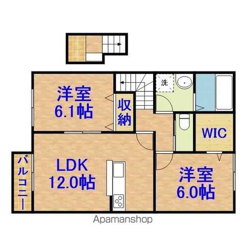 ラフォンテーヌIVの間取り写真
