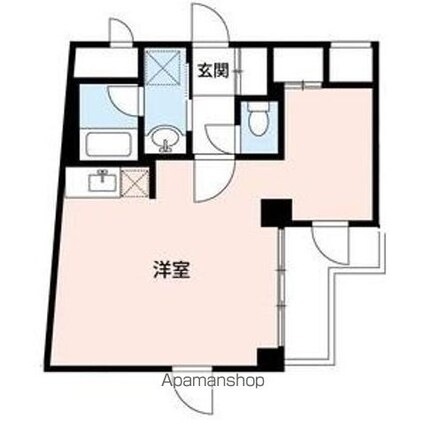 湯島アパートメントハウス[1R/39.1m2]の間取図
