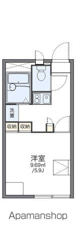 レオパレスアクアフラッツの間取り写真