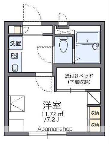 レオパレスイースト成瀬の間取り写真
