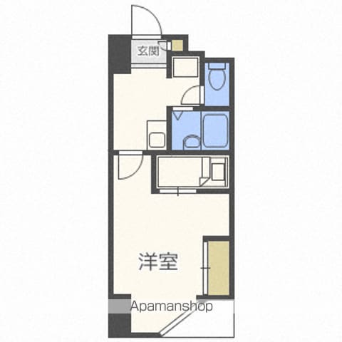 CANVASSすすきのの間取り写真