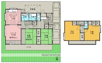 東年貢ハウス[4LDK/117.65m2]の間取図