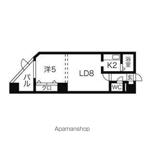 パークヒルズ東札幌の間取り写真